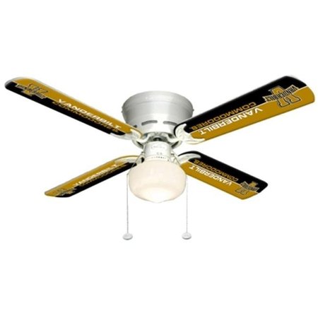 CEILING FAN DESIGNERS Ceiling Fan Designers 7999-VAN New NCAA VANDERBILT COMMODORES 42 in. Ceiling Fan 7999-VAN